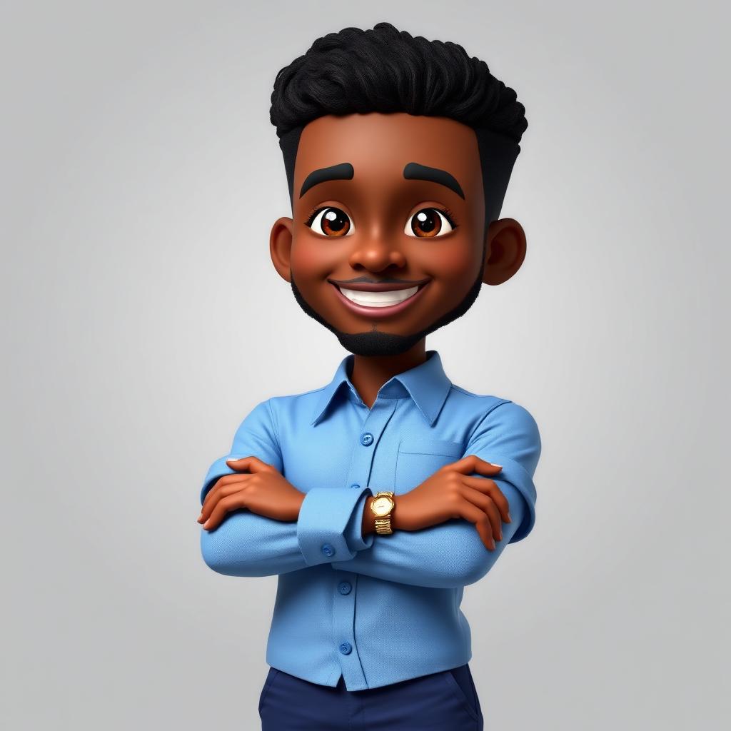 Cartoon avatar of Ashfaq Hamza, Videographer