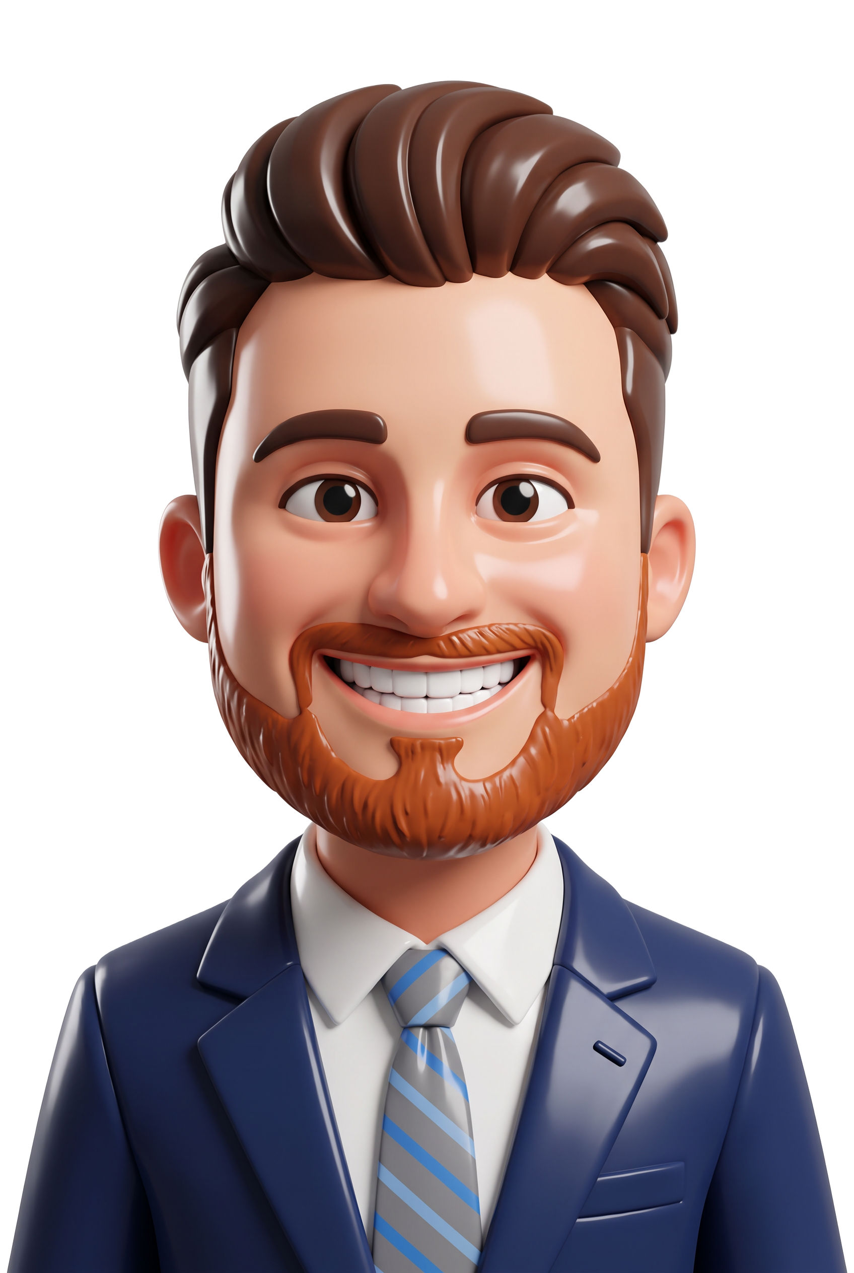 Cartoon avatar of Karl Dudley, Graphic Designer